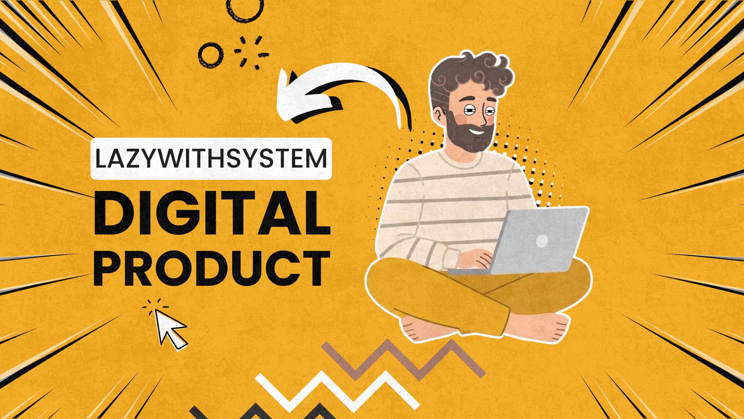 ภาพประกอบการเริ่มทำ Digital Product ของ Lazywithsystem